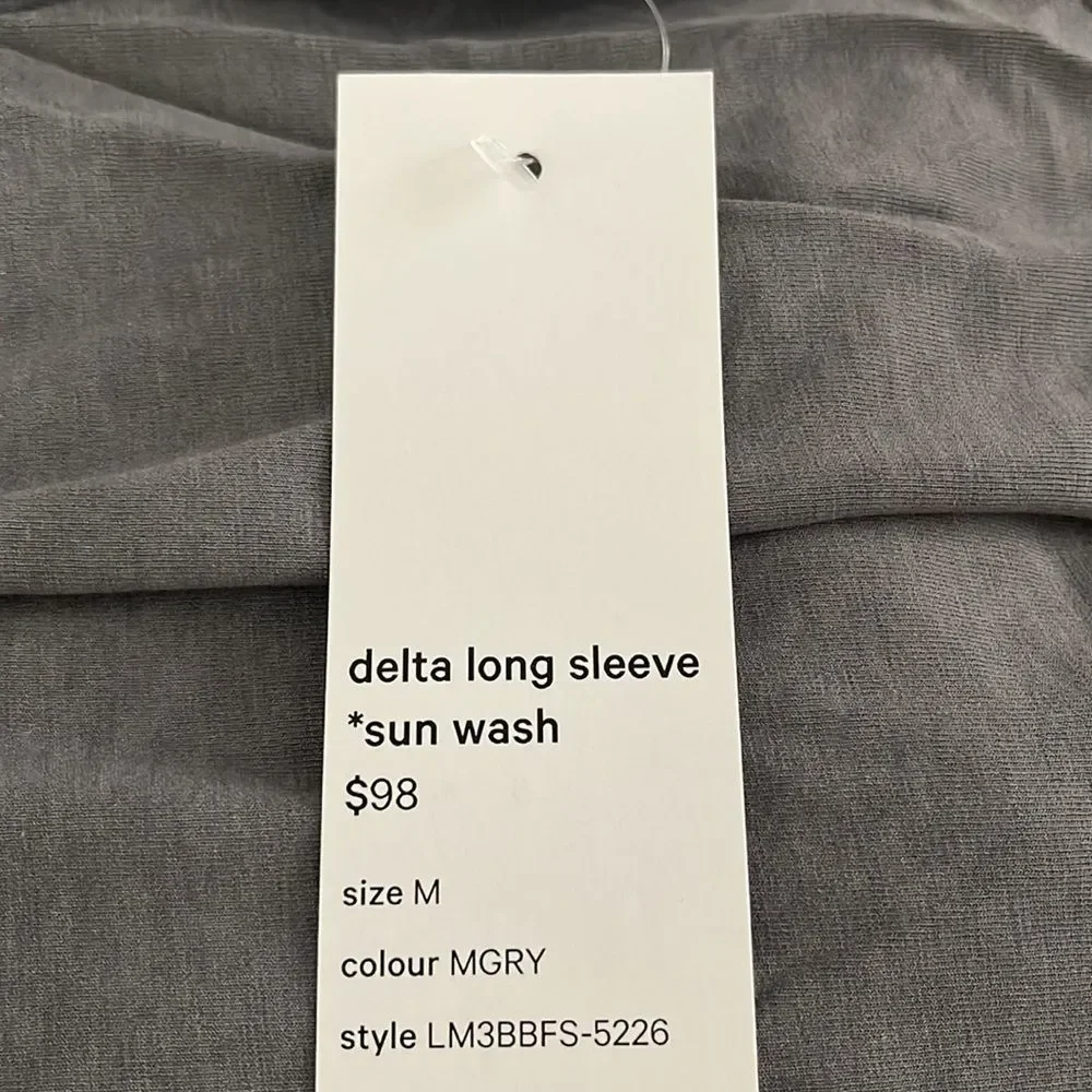 Lululemon Delta Long Sleeve *Sun Wash - Picture 7 of 9